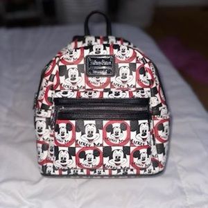 Disney Mouseketeer Mickey Mouse Club mini backpack purse Loungefly